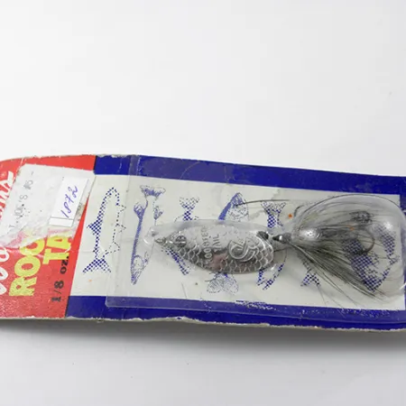 Yakima Bait Worden’s Original Rooster Tail, 1/8oz Nickel / Black / White spinning lure #1872