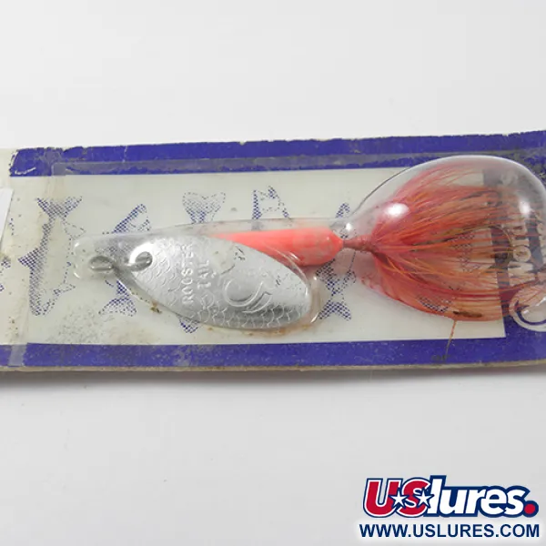  Yakima Bait Worden’s Original Rooster Tail, 3/16oz Red / Nickel spinning lure #1873