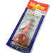  Yakima Bait Worden’s Original Rooster Tail, 3/16oz Red / Nickel spinning lure #1873