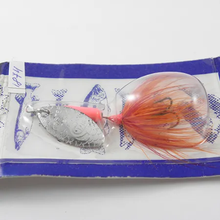 Yakima Bait Worden’s Original Rooster Tail, 1/16oz Nickel / Red spinning lure #1874
