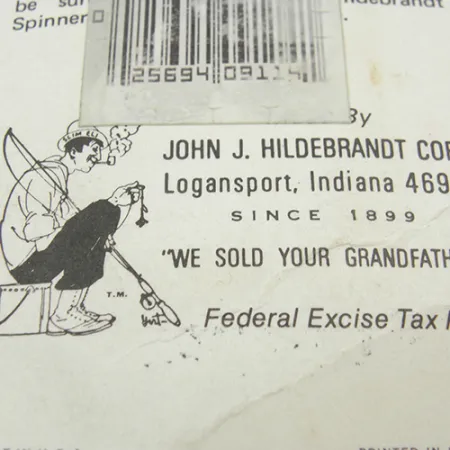 Hildebrandt Spinners Hildebrandt Colorado 2, 3/64oz Gold spinning lure #1882