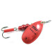   Mepps Aglia Platinum 4, 1/3oz Red / Brass spinning lure #1902