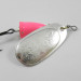 Vintage   Blue Fox Super Vibrax 4, 3/8oz Silver / Pink spinning lure #1903