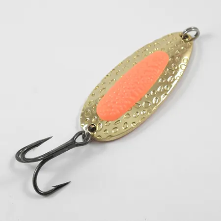 Blue Fox Pixee , 3/4oz Gold / Orange fishing spoon #1905