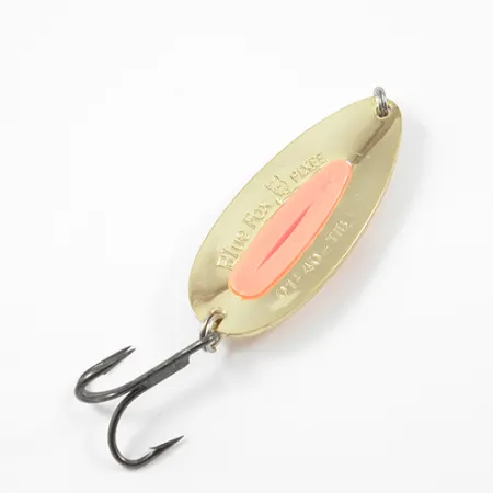 Blue Fox Pixee , 3/4oz Gold / Orange fishing spoon #1905