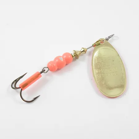Vintage Mepps Aglia Hot 4, 1/3oz spinning lure #1920