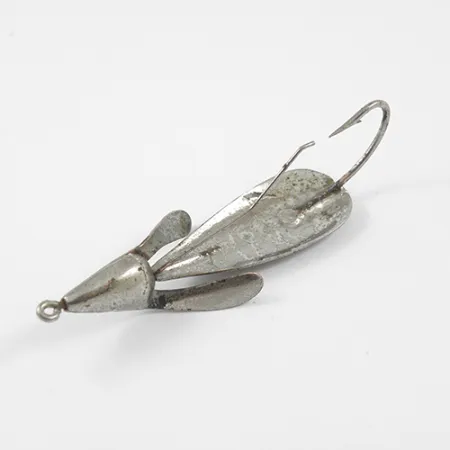 Vintage Harrison Industries Weed Wing Jonny ONeils, 1/3oz Silver fishing spoon #1927