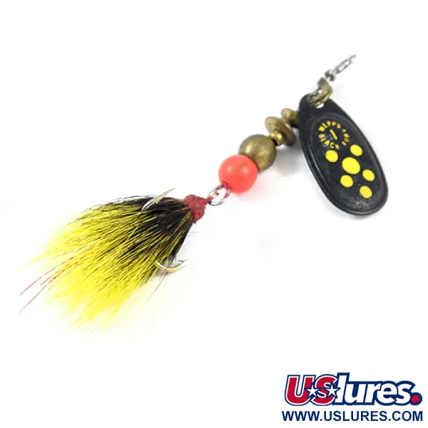 Mepps Black Fury 1 Dressed squirrel tail