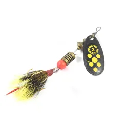 Mepps Black Fury 2 Dressed squirrel tail