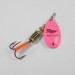 Vintage   Mepps Aglia Hot Pink 3, 1/4oz Fluorescent Pink spinning lure #1946