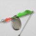 Vintage   Erie Dearie Walleye Killer, 2/5oz Nickel / Green spinning lure #1956