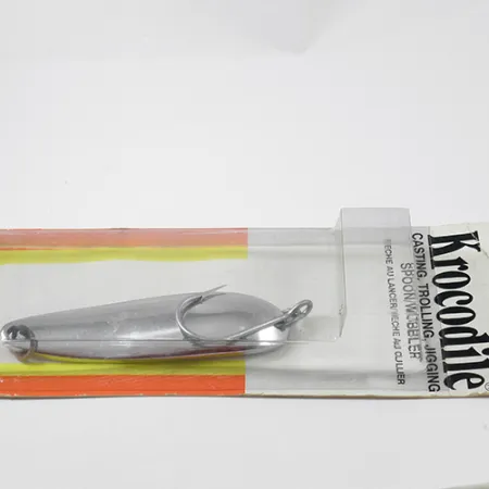 Luhr Jensen Krocodile Die #6, 2 1/4oz Nickel fishing spoon #1959