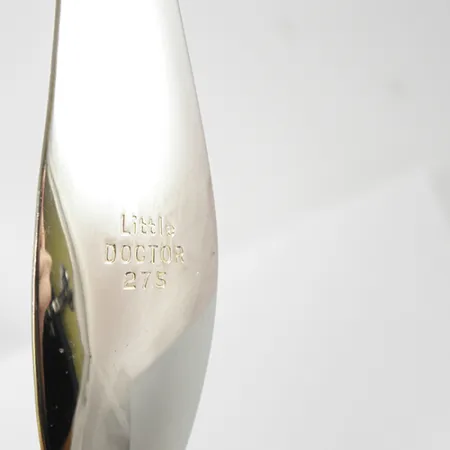 Vintage Prescott Spinner Little Doctor 275, 3/4oz Gold / Nickel fishing spoon #1960