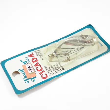 Reef Runner Cicada, 3/4oz Nickel fishing spoon #1971