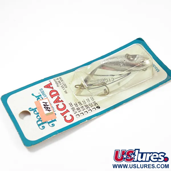   Reef Runner Cicada, 3/4oz Nickel fishing spoon #1971