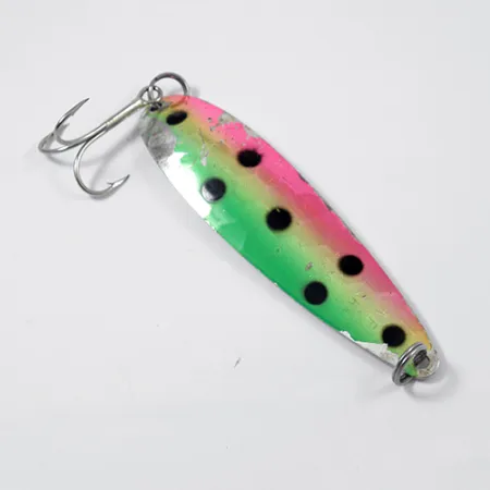 Vintage Silver Horde / Gold Star Gold Star KF 5H, 3/5oz Rainbow Trout / Silver fishing spoon #1973