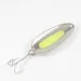 Vintage   Blue Fox Pixee , 3/4oz Hammered Nickel / Yellow fishing spoon #1986