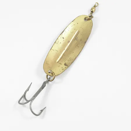 Vintage Williams Wabler, 1/2oz Gold fishing spoon #1987