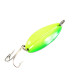 Vintage   Main liner , 1/2oz Fluorescent Yellow / Green / Nickel fishing spoon #1989