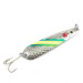 Vintage  Eppinger Red Eye Evil Eye, 1/3oz Silver(Silver Plated) / Red / Yellow / Green fishing spoon #1993