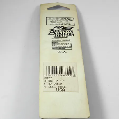 Eppinger Red Eye Wiggler, 1oz Nickel / Red Eyes fishing spoon #1999