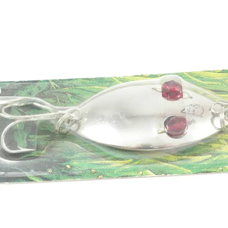 Eppinger Red Eye Wiggler, 1oz Nickel / Red Eyes fishing spoon #1999