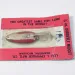  Eppinger Dardevle Midget , 3/16oz Red / White fishing spoon #2001