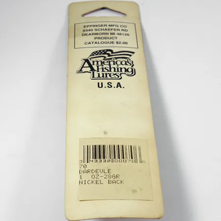 Eppinger Dardevle, 1oz Fluorescent Yellow / Green fishing spoon #2004