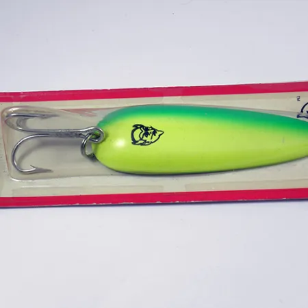 Eppinger Dardevle, 1oz Fluorescent Yellow / Green fishing spoon #2004