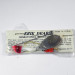   Erie Dearie Walleye Killer, 1/2oz Nickel / White / Red spinning lure #2008