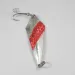Vintage   Rebel ArrowHead, 3/5oz Silver (Silver Plated) / Red fishing spoon #2011