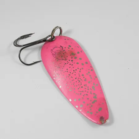 Vintage Eppinger Dardevle Dardevlet 2013, 3/4oz Bright Pink fishing spoon #2013