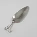 Vintage  Worth Chippewa, 1/3oz Hammered Nickel fishing spoon #2017