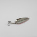 Vintage  Nebco Aqua Spoon, 1/3oz Red / Black / Nickel fishing spoon #2021