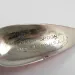 Vintage  Nebco Aqua Spoon, 1/3oz Red / Black / Nickel fishing spoon #2021