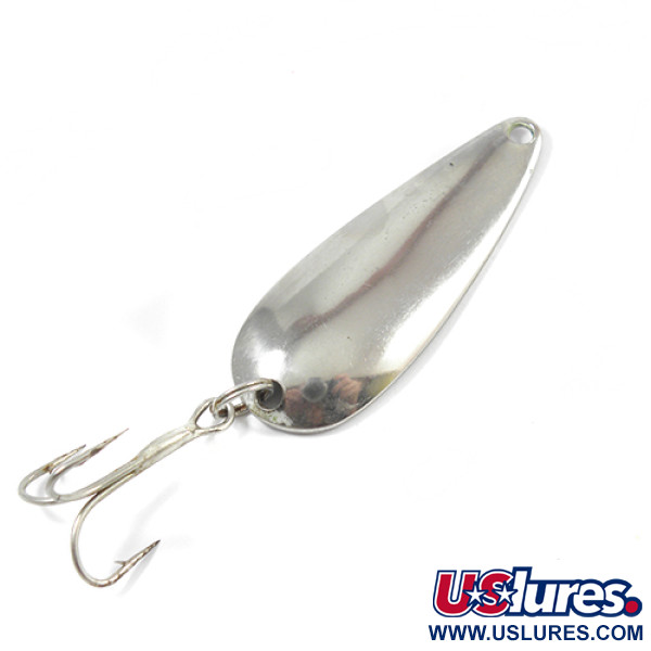 Vintage  Worth Chippewa, 1/3oz Nickel fishing spoon #2034