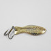 Vintage   Al's gold fish, 3/16oz Gold fishing spoon #2043