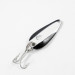 Vintage  Eppinger Dardevle Lildevle, 1/8oz Black / White / Nickel fishing spoon #2053