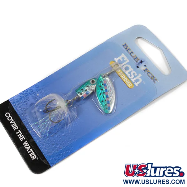 Blue Fox Flash Deep Runner, 1/8oz Rainbow spinning lure #2056