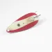 Vintage  Eppinger Weedless Dardevle Spinnie, 1/3oz Red / White / Nickel fishing spoon #2062