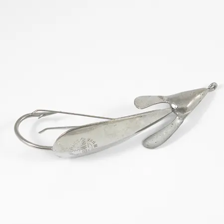 Vintage Johnnie O'Neil Weed Wing Jonny ONeils, 2/5oz Silver fishing spoon #2064