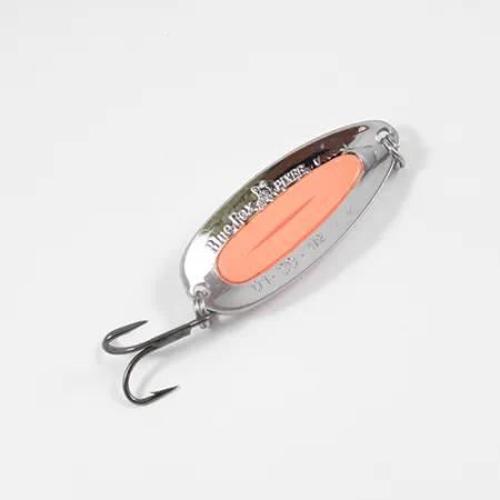Blue Fox Pixee , 1/2oz Nickel / Orange fishing spoon #2071