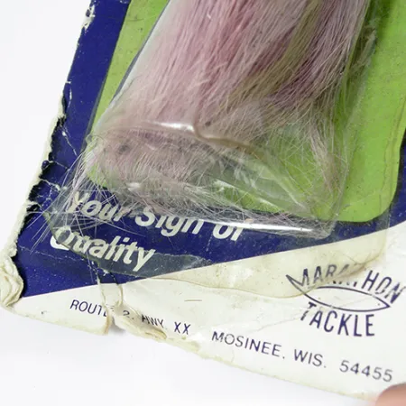 Marathon Musky, 2oz Nickel spinning lure #2076