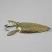 Vintage  Marathon Bait Company Marathon 2, 1/2oz Hammered Gold fishing spoon #2080