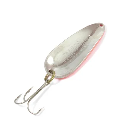 Vintage Nebco Tor-P-Do 4, 1 2/3oz Red / Black / Nickel fishing spoon #2083