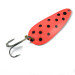 Vintage   Nebco Tor-P-Do 4, 1 2/3oz Red / Black / Nickel fishing spoon #2083