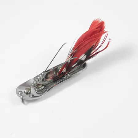 Vintage Pflueger  Weedless CHUM Pflueger, 1/4oz Nickel fishing spoon #2089