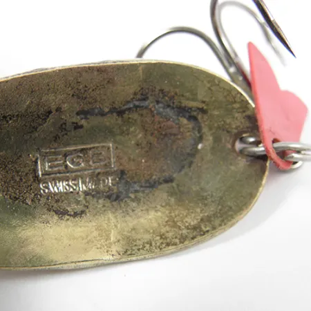 Vintage EGB, 1/3oz Brass fishing spoon #2100