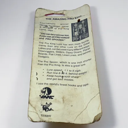 Pro King, 2/5oz Fire Tiger fishing spoon #2104