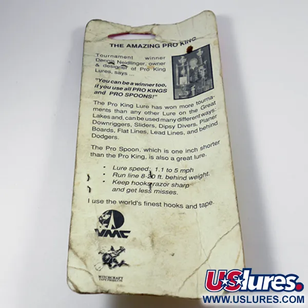   Pro King, 2/5oz Fire Tiger fishing spoon #2104